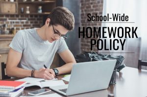 school wide homework policy