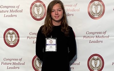 Freshman, Libby Groom, Attends The Congress of Future Medical Leaders Conference