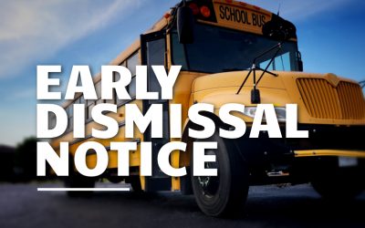Early Dismissal | Monday, Sept. 30