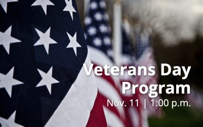 Veterans Day Program | Nov. 11