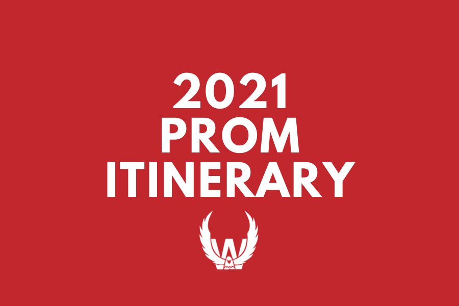 Itinerary for 2021 North Mahaska Prom