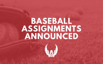 District Baseball Assignments Announced