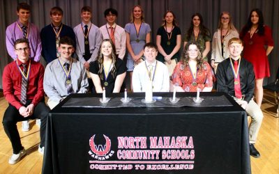 Nine Inducted into NM Honor Society
